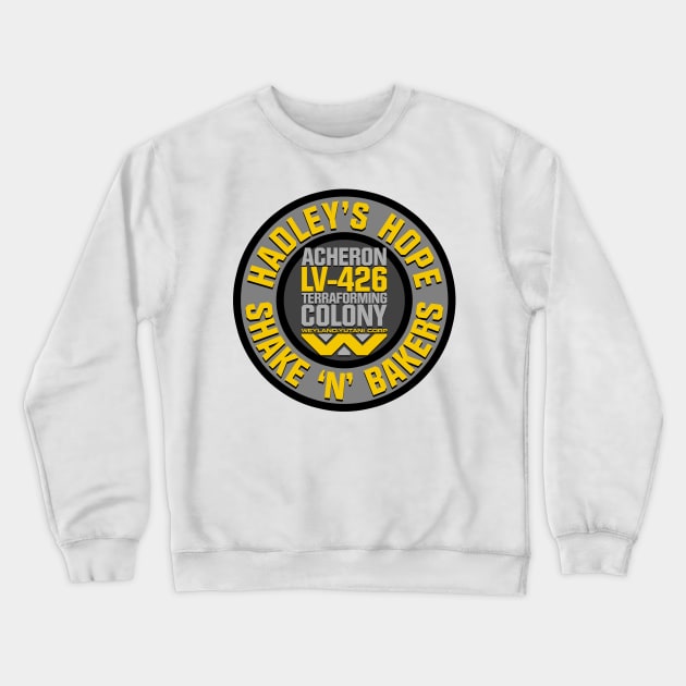 Hadley's Hope Shake 'n' Bakers Crewneck Sweatshirt by synaptyx